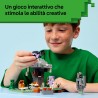 LEGO 21586 Minecraft Giardino Pallido - Bioma Giocattolo in Miniatura con Minifigure di Creaking e Mothman, e le Figure di Cree