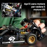 LEGO 42223 Technic Auto da Corsa Ford GT40 MKII 1966 - Kit di Modellismo da Collezione per Adulti - Set di Ingegneria con Motor