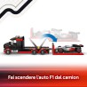 LEGO 60493 City Display Truck F1 con Auto da Corsa Audi F1 Giocattolo - Kit con 3 Minifigure e Funzione di Sollevamento Veicoli