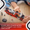 LEGO 60493 City Display Truck F1 con Auto da Corsa Audi F1 Giocattolo - Kit con 3 Minifigure e Funzione di Sollevamento Veicoli