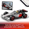 LEGO 60493 City Display Truck F1 con Auto da Corsa Audi F1 Giocattolo - Kit con 3 Minifigure e Funzione di Sollevamento Veicoli