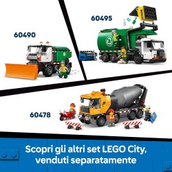 LEGO 60498 City Tractor Toy - Farm Vehicle Model Building Kit with a Farmer Minifigure - Birthday Gift Idea for 6+ Year Old Boy