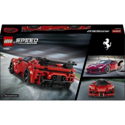 LEGO 77254 Speed Champions Ferrari SF90 XX Auto Sportiva Stradale - Macchina Giocattolo con Minifigure da Collezione