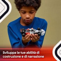 LEGO 77259 Speed Champions Auto da Corsa Audi Revolut F1 Team R26 Giocattolo - Kit Modellismo con Minifigure del Pilota da Coll