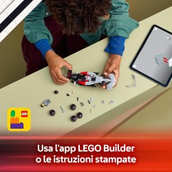 LEGO 77259 Speed Champions Auto da Corsa Audi Revolut F1 Team R26 Giocattolo - Kit Modellismo con Minifigure del Pilota da Coll