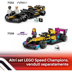 LEGO 77259 Speed Champions Auto da Corsa Audi Revolut F1 Team R26 Giocattolo - Kit Modellismo con Minifigure del Pilota da Coll