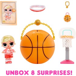 L.O.L. Surprise! All-Star Sports Vault Collection Tots - Include 1 bambola, confezione cieca, 12 bambole da collezionare, 8 acc