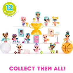 L.O.L. Surprise! All-Star Sports Vault Collection Tots - Include 1 bambola, confezione cieca, 12 bambole da collezionare, 8 acc