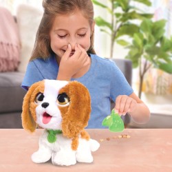 Just Play Peluche interattivo di Cavalier King Charles Spaniel furReal Poop-a-Lots, cucciolo di peluche che cammina da 20,3 cm,