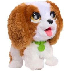 Just Play Peluche interattivo di Cavalier King Charles Spaniel furReal Poop-a-Lots, cucciolo di peluche che cammina da 20,3 cm,
