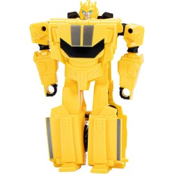 Transformers Hasbro EarthSpark - Action Figure Supereroe di Bumblebee da 10 cm, Conversione in 1 Passaggio, Personaggio Robot, 