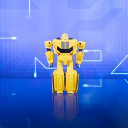 Transformers Hasbro EarthSpark - Action Figure Supereroe di Bumblebee da 10 cm, Conversione in 1 Passaggio, Personaggio Robot, 