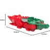 Transformers: EarthSpark, action figure Flip Changer di Skullcruncher da 10 cm convertibile in robot in 1 passaggio