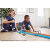 Hot-Wheels Pista Playset Sfida a Doppio Giro Mortale, con 2 Macchinine, Giocattolo per Bambini 4 + Anni, GFH85