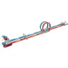 Hot-Wheels Pista Playset Sfida a Doppio Giro Mortale, con 2 Macchinine, Giocattolo per Bambini 4 + Anni, GFH85