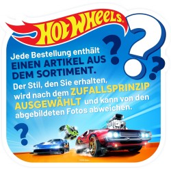Hot Wheels HWN86 Monster Trucks – Grandi Tir, camion die-cast 1:64 con 6 ruote (Un modello a sorpresa tra stili assortiti), può