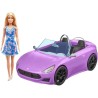 Mattel - Barbie HBY29 - Bambola con decapottabile viola