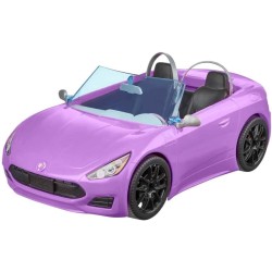 Mattel - Barbie HBY29 - Bambola con decapottabile viola