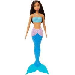 Mattel - Barbie Fantasia Bambola sirena blu e lilla