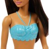 Mattel - Barbie Fantasia Bambola sirena blu e lilla