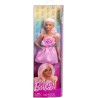 Mattel - Barbie HYY94 - Bambola Fashionistas n. 238, con capelli rosa pastello, abito con corpetto con rosa, fermaglio con perl