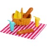 Mattel - Barbie JBF43 - Famiglia e Amici, set con bambole Barbie Malibu e la piccola Chelsea, più di 9 accessori e abiti a tema