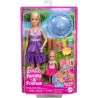 Mattel - Barbie JBF43 - Famiglia e Amici, set con bambole Barbie Malibu e la piccola Chelsea, più di 9 accessori e abiti a tema