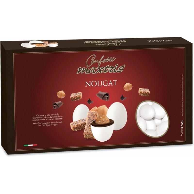 MAXTRIS Confetti Italiani di MANDORLA, NOUGAT, 1 Kg., MAX0070