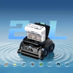 WYBOT B1 OS600- Robot Pulisci Piscina Automatico Senza Fili a Batteria