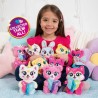 Clementoni BFF - Le Sweeties - Amiche Sempre Insieme Peluche Portachiavi, Gioco Collezionabile Bambini 5+ Anni, Zip con Ciondol