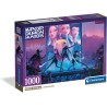 Clementoni Puzzle 1000 Pezzi per Adulti e Ragazzi, Illustrazione con Tema K-pop Demon Hunters, Idea Regalo, Made in Italy, 70x5