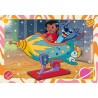 Clementoni - Puzzle per Bambini 2x60 Pezzi Supercolor, per Bambini 4+ Anni, Illustrazione Disney Stitch, Idea Regalo, Made in I