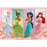 Clementoni - Puzzle per Bambini 2x60 Pezzi Supercolor, per Bambini 4+ Anni, Illustrazione Disney Princess, Idea Regalo, Made in