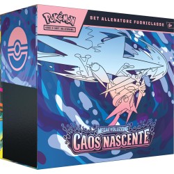 Pokémon: set Allenatore Fuoriclasse dell’espansione Megaevoluzione - Caos Nascente del GCC Pokémon (1 carta promozionale figura