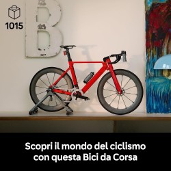 LEGO 11380 Icons Bici da Corsa - Kit Modellismo Fai da Te per Adulti - con Pneumatici in Gomma, Deragliatore e Supporto - Decor