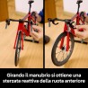 LEGO 11380 Icons Bici da Corsa - Kit Modellismo Fai da Te per Adulti - con Pneumatici in Gomma, Deragliatore e Supporto - Decor