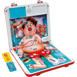 Hasbro Gaming, Allegro Chirurgo, Gioco da Tavolo Elettronico, Ideale per Famiglia e Amici, Include Valigetta Tutto in Uno, per 