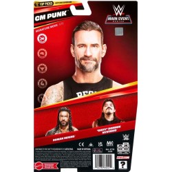 Mattel - WWE Le migliori scelte Main Event Series 2026 Wave 3 CM Punk, JHJ49
