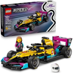 LEGO 77258 Speed Champions Auto da Corsa F1 ACADEMY Giocattolo - Kit Modellismo con Minifigure di Pilota Donna di Formula 1