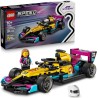 LEGO 77258 Speed Champions Auto da Corsa F1 ACADEMY Giocattolo - Kit Modellismo con Minifigure di Pilota Donna di Formula 1