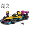 LEGO 77258 Speed Champions Auto da Corsa F1 ACADEMY Giocattolo - Kit Modellismo con Minifigure di Pilota Donna di Formula 1