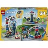 LEGO 31389 Creator 3 in 1 Iconica Ruota Panoramica - Parco Giochi Trasformabile in Attrazione a Forma di UFO o in Giostra - Dec