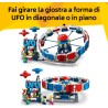 LEGO 31389 Creator 3 in 1 Iconica Ruota Panoramica - Parco Giochi Trasformabile in Attrazione a Forma di UFO o in Giostra - Dec