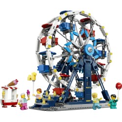 LEGO 31389 Creator 3 in 1 Iconica Ruota Panoramica - Parco Giochi Trasformabile in Attrazione a Forma di UFO o in Giostra - Dec