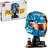 LEGO 43017 Casco di Oscar Piastri MClaren Mastercar F1 Team - F1 Merchandise - Display Model Kit w/Collectible Minifigure