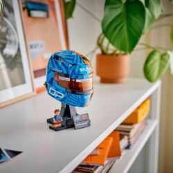 LEGO 43017 Casco di Oscar Piastri MClaren Mastercar F1 Team - F1 Merchandise - Display Model Kit w/Collectible Minifigure