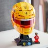 LEGO 43022 Editions Scuderia Ferrari HP Lewis Hamilton Helmet - F1 Merchandise - Display Model Kit w/Collectible Minifigure