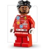 LEGO 43022 Editions Scuderia Ferrari HP Lewis Hamilton Helmet - F1 Merchandise - Display Model Kit w/Collectible Minifigure
