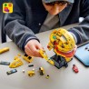 LEGO 43022 Editions Scuderia Ferrari HP Lewis Hamilton Helmet - F1 Merchandise - Display Model Kit w/Collectible Minifigure