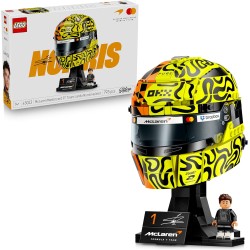 LEGO 43023 Editions Casco di Lando Norris McLaren Mastercard F1 Team - Gadget F1 - Kit di Modellismo con Minifigure da Collezio